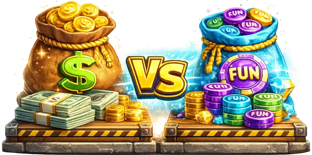 Demo or real money